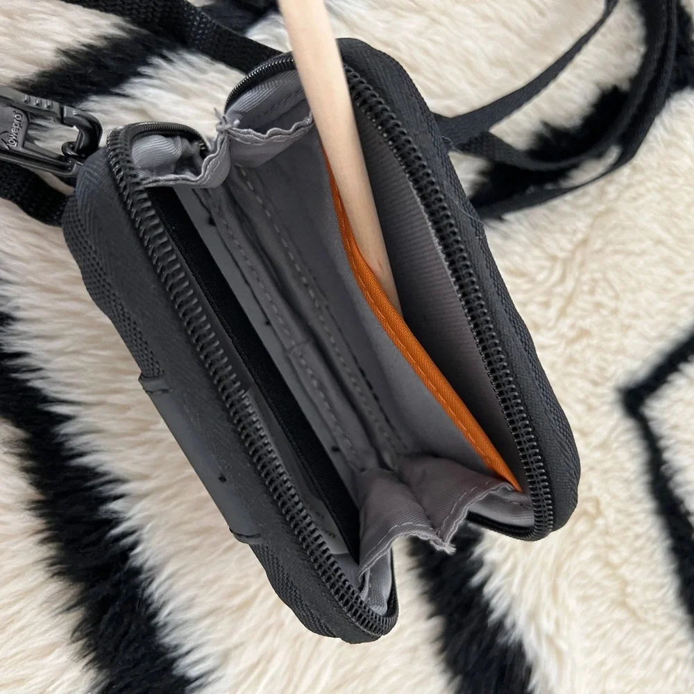 Black Camera Bag by Lowepro EUC. Includes crossbody strap.